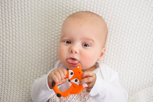 GiliGums – Fox Silicone Baby Teether