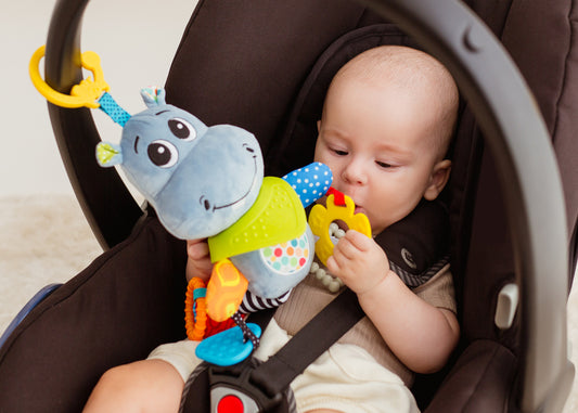 Balibazoo–Hippo Clip-On Hanging Toy