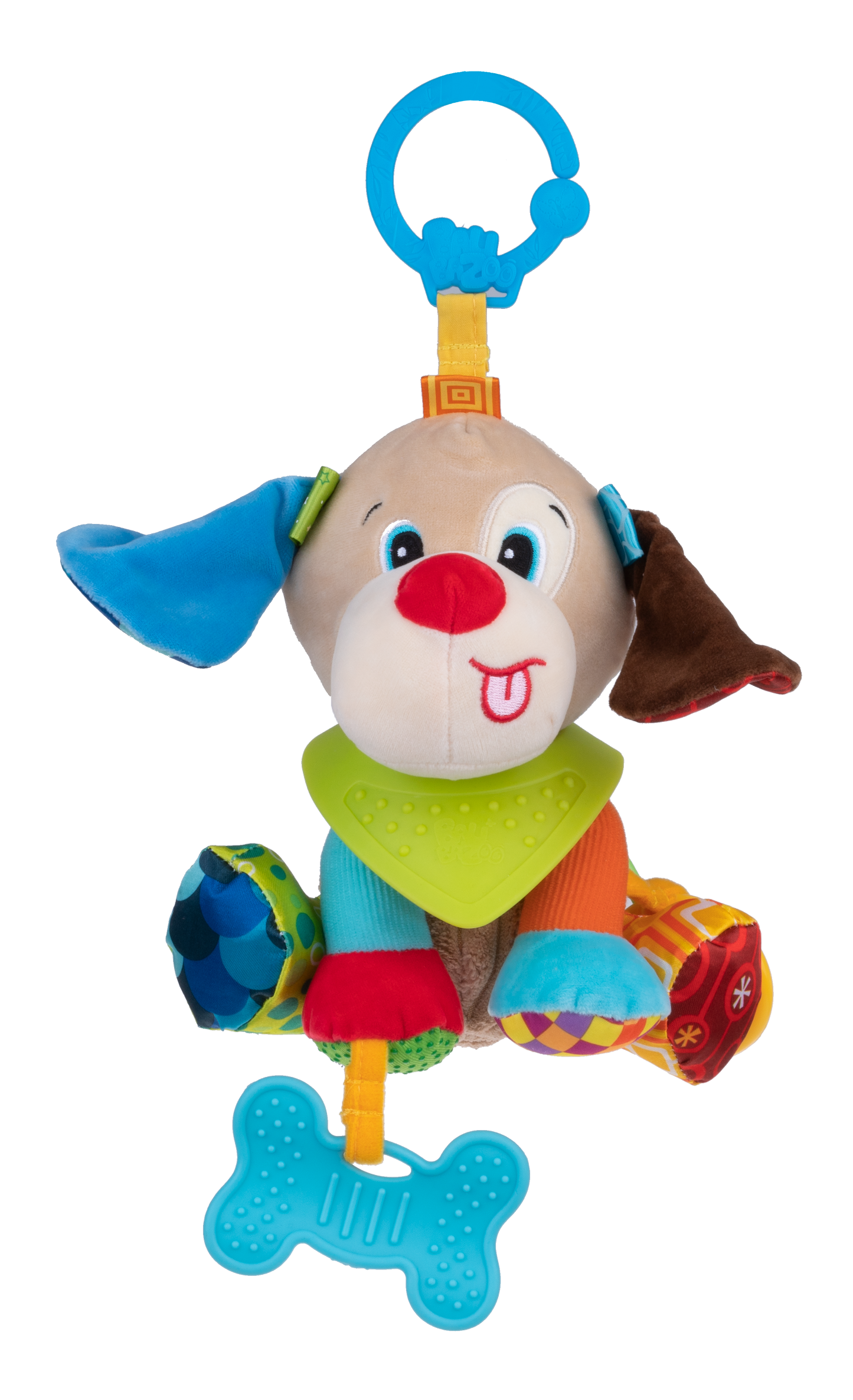 Balibazoo - Puppy Paul - Interactive Plush Dog with Teether and Sensory Features