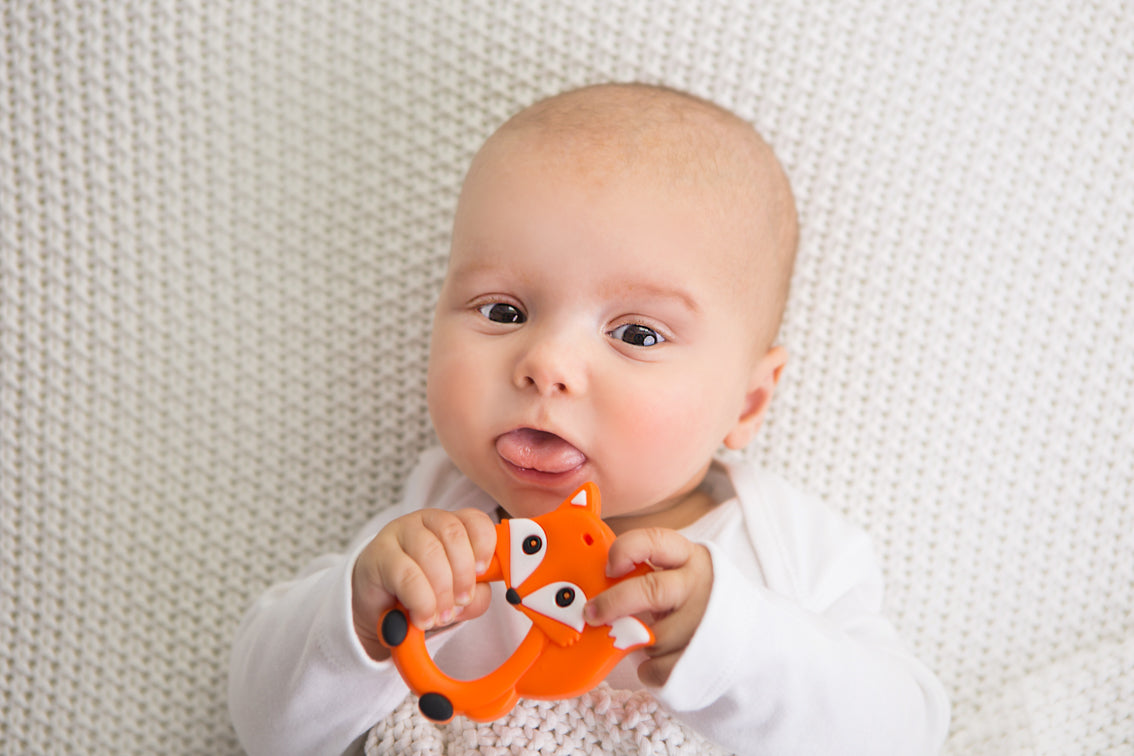 GiliGums – Fox Silicone Baby Teether