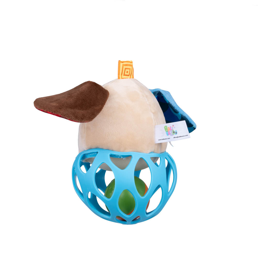 Balibazoo - Dog Rattle - Sensory Ball Toy