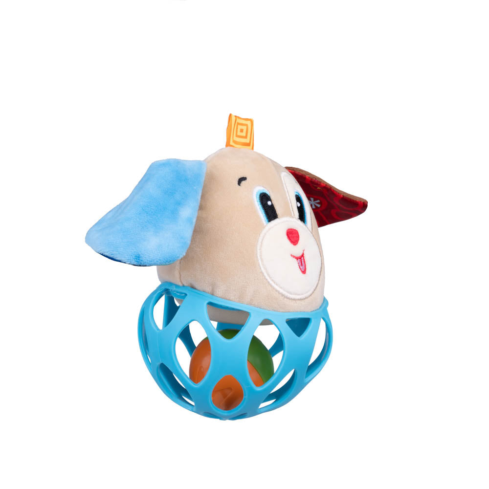 Balibazoo - Dog Rattle - Sensory Ball Toy