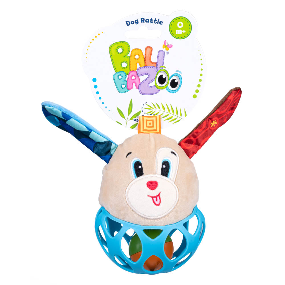 Balibazoo - Dog Rattle - Sensory Ball Toy