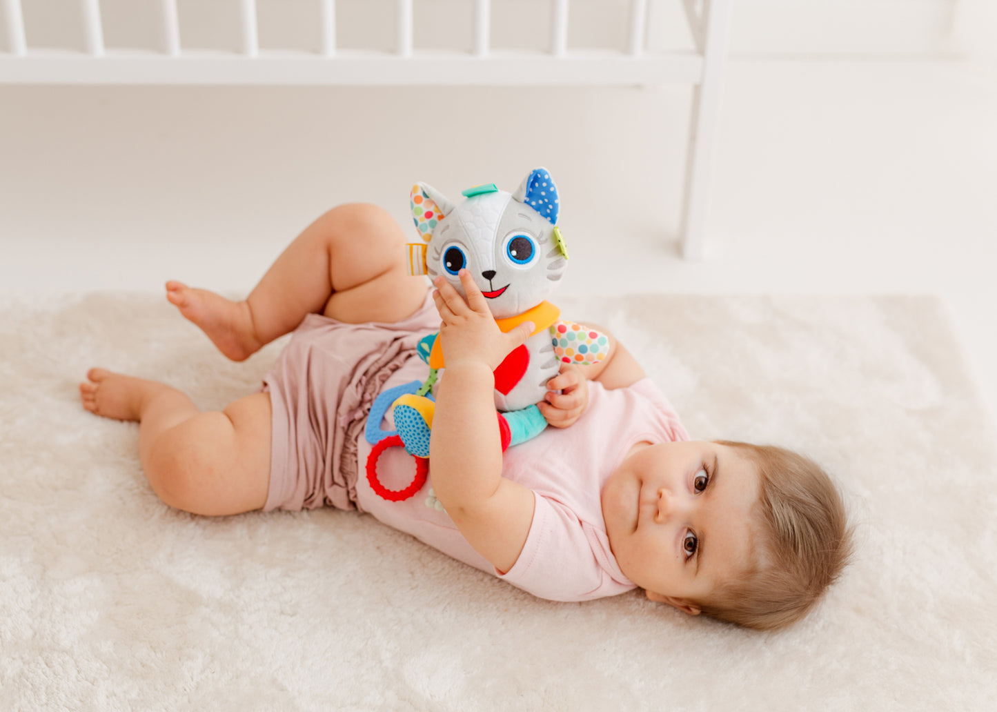 Balibazoo - Cat Luka - Sensory Toy & Teether