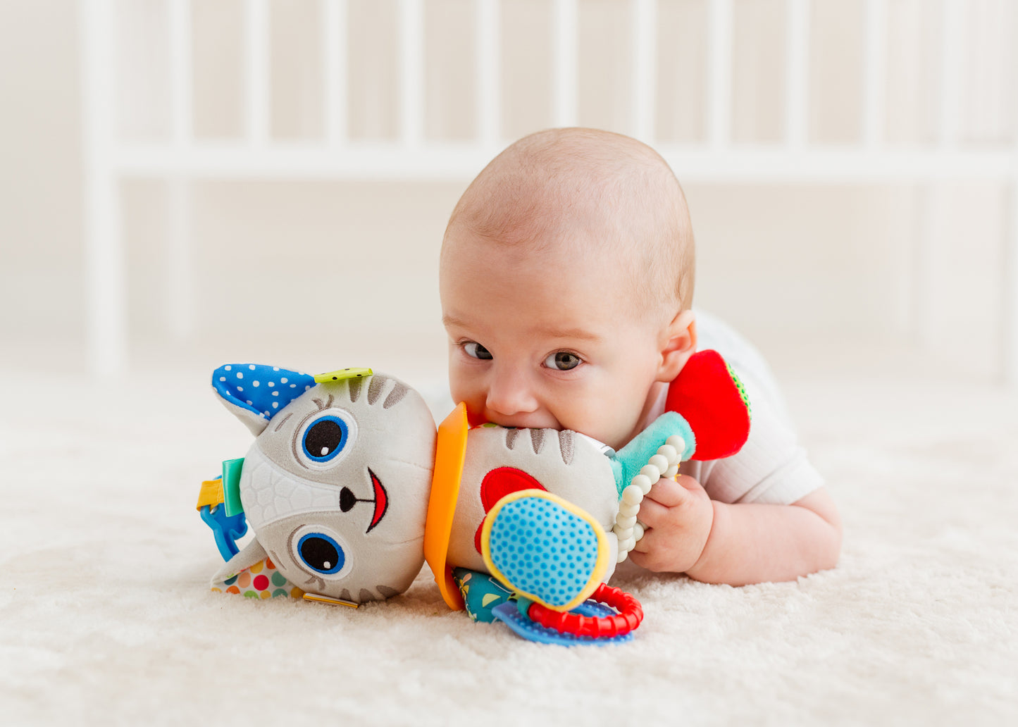 Balibazoo - Cat Luka - Sensory Toy & Teether