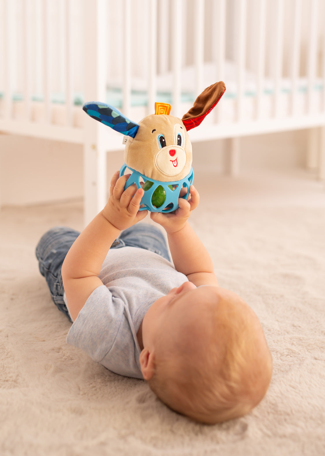 Balibazoo - Dog Rattle - Sensory Ball Toy