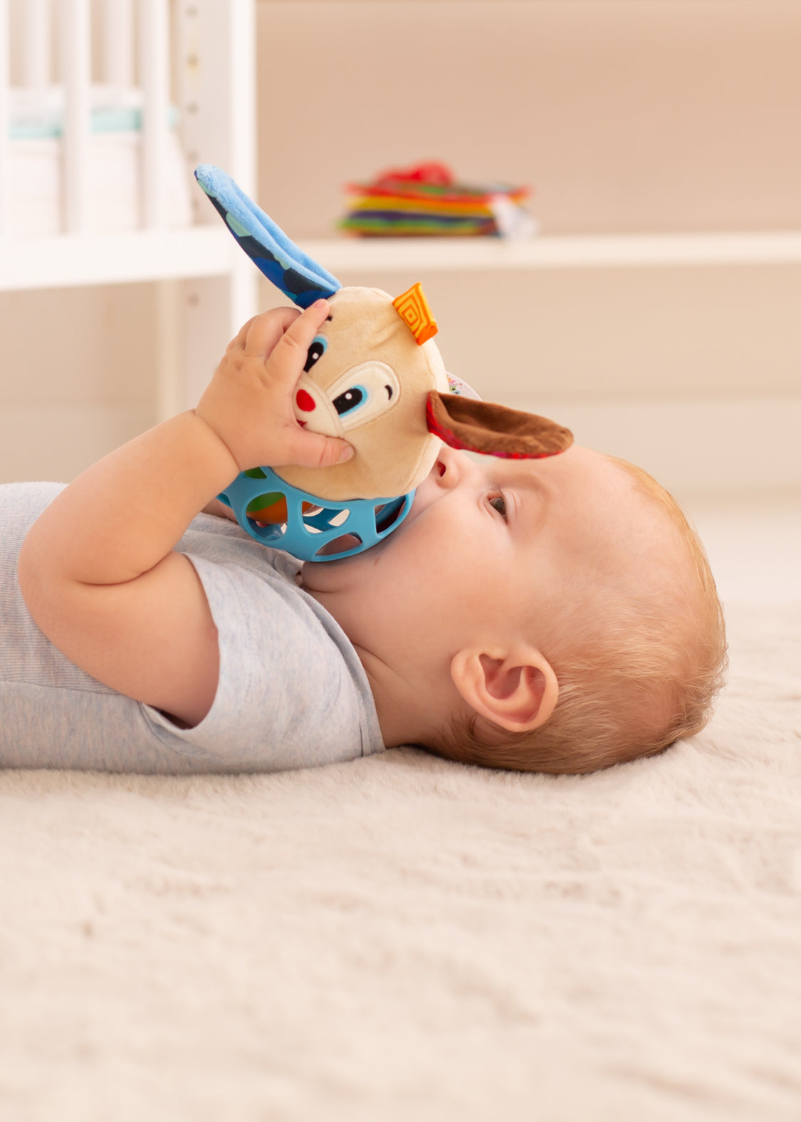 Balibazoo - Dog Rattle - Sensory Ball Toy