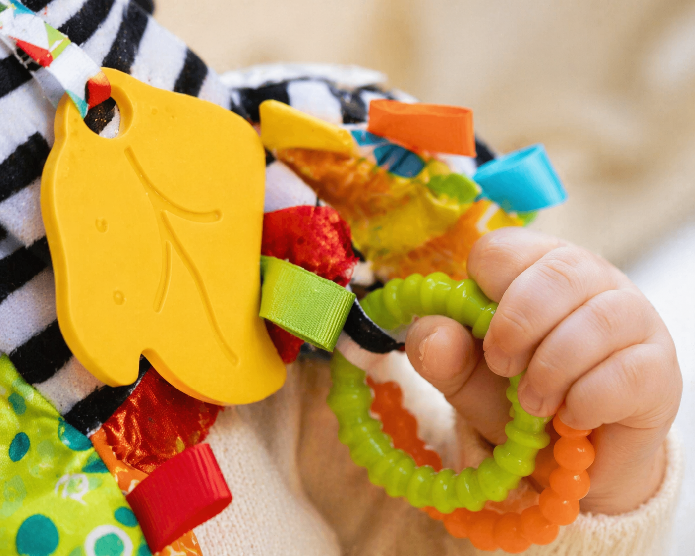 Balibazoo - Zoya the Zebra Musical Hanging Baby Toy