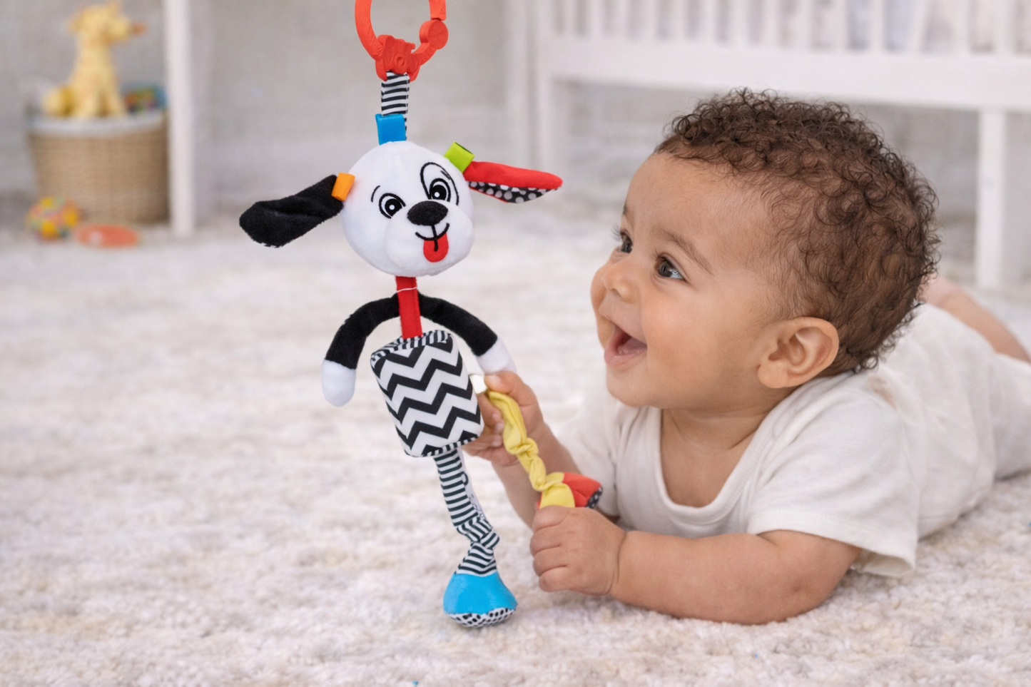 Balibazoo–Pedro The Dog Clip-On Hanging Toy