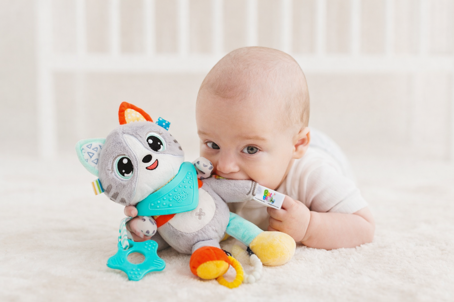 Balibazoo–Cat Luka Clip-On Hanging Toy