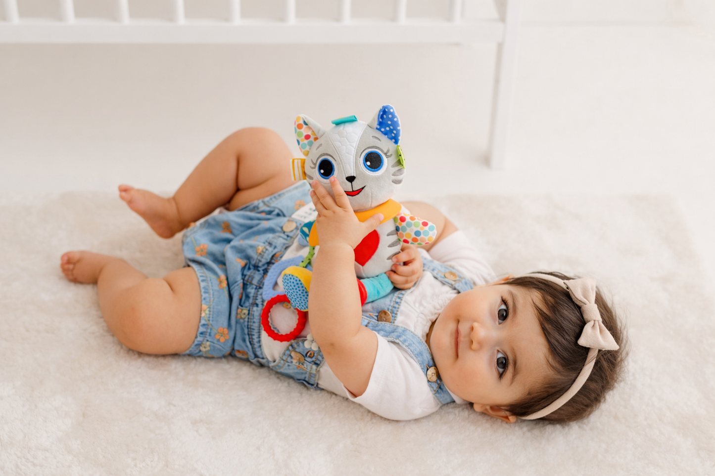 Balibazoo–Cat Luka Clip-On Hanging Toy