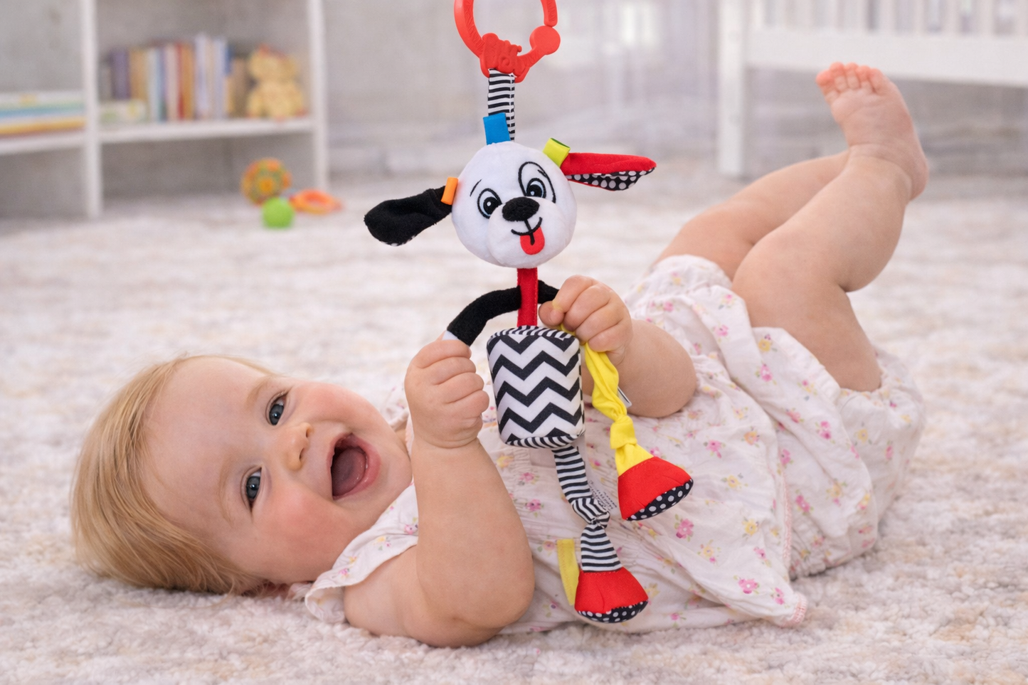 Balibazoo–Pedro The Dog Clip-On Hanging Toy