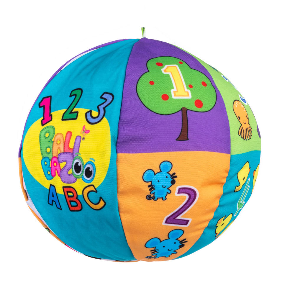 Balibazoo - Double-Sided Sensory Ball - Black & White + Color Learning Toy