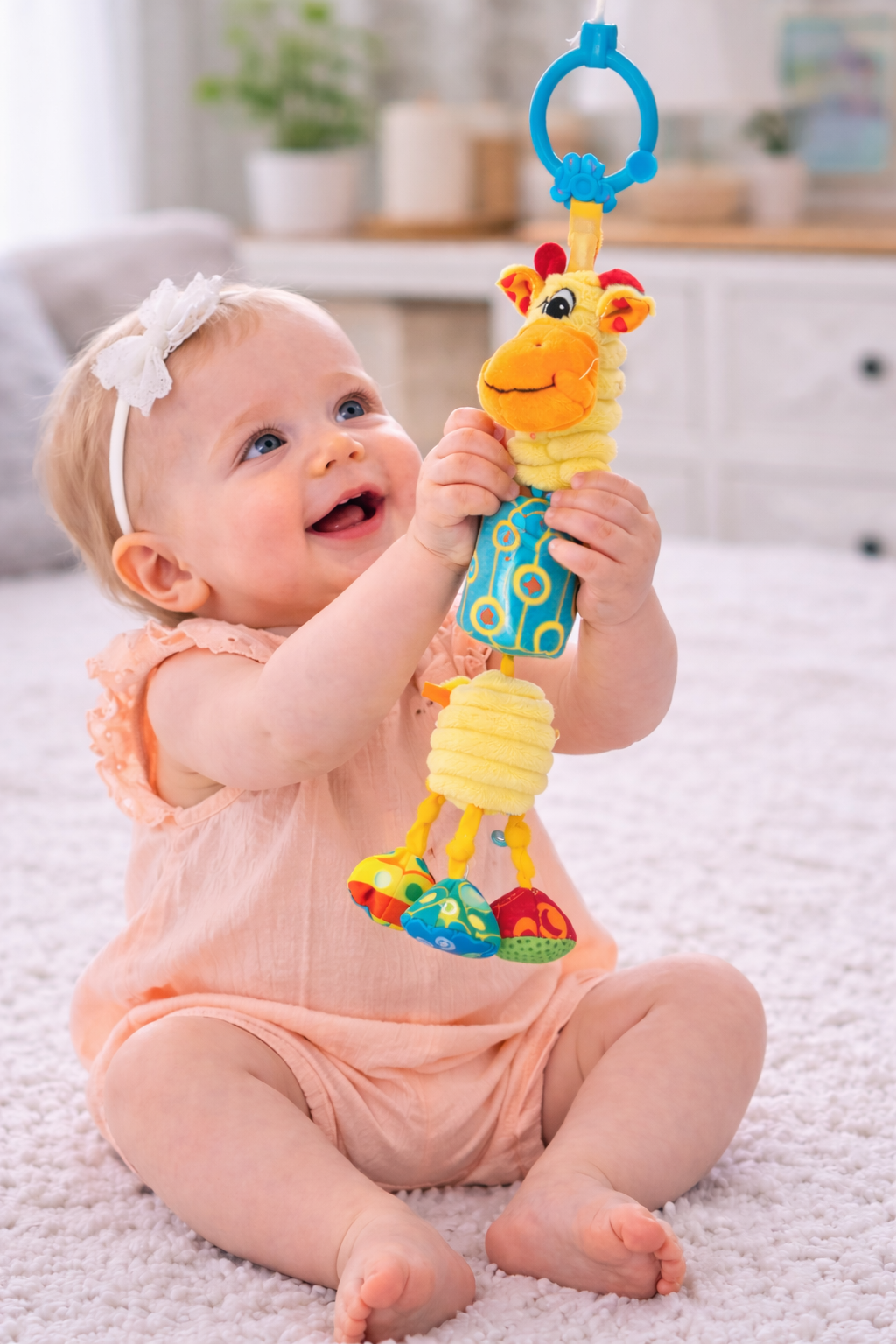 Balibazoo – Gabi The Giraffe Clip-On Hanging Toy