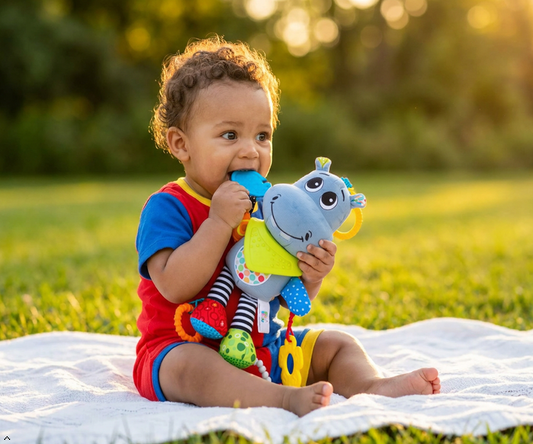 Balibazoo–Hippo Clip-On Hanging Toy